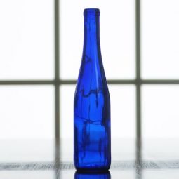 375ml Cobalt Blue Stretch Hock Bottles, case of 24